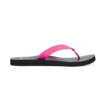 Sanuk Ashland St Vegan Women's Flip Flops Pink | Canada 181FDN